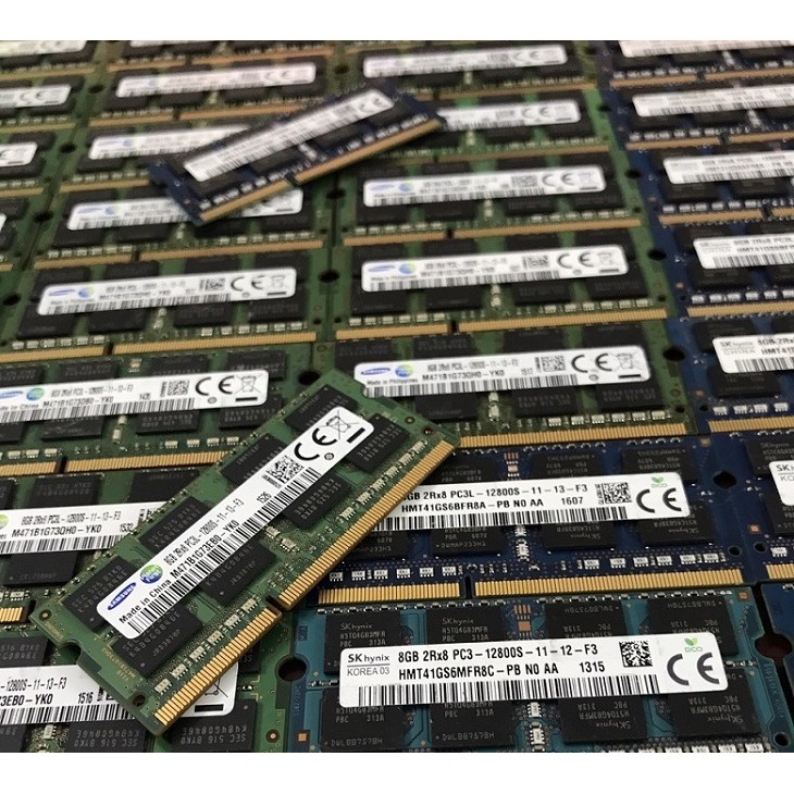 Ram Laptop Samsung Hynix Kingston 8GB DDR3 1600MHz PC3-12800 1.5V - Bảo hành 36 tháng