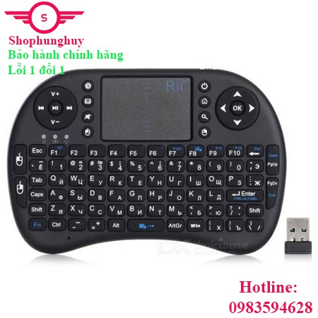 (Miễn Phí Vận Chuyển) Chuột Bay Kiêm Bàn Phím Không Dây UKB500 Cho Smart Tivi & Android Box