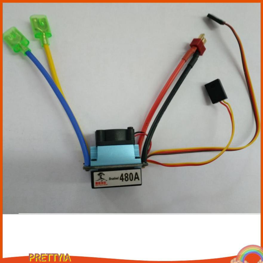 Mạch kiểm soát tốc độ ESC 480A 5V 3A 2 chế độ cho đồ chơi điều khiển từ xa