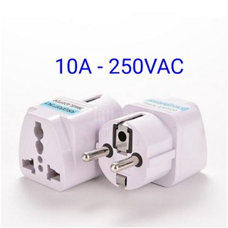 Phích cắm chuyển đa năng 3 chấu sang 2 chấu