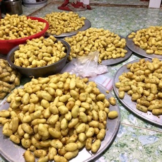 Khoai lang kén ,khoai sọ  lệ phố