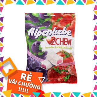 💖date mới💖 kẹo mềm hương trái cây alpenliebe 2chew gói 87.5g