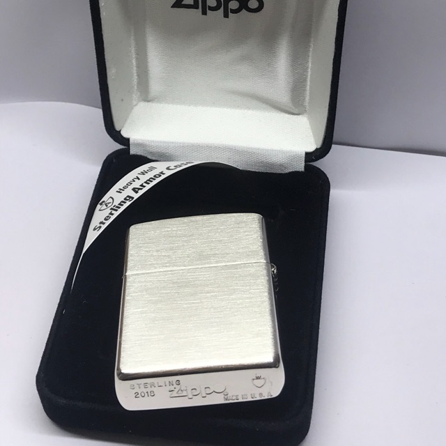 Zippo Sterling Armor brushed