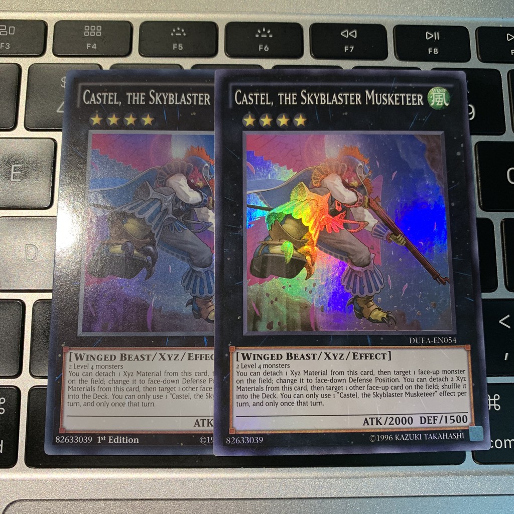 [EN][Thẻ Bài Yugioh Chính Hãng] Castel, The Skyblaster Musketeer