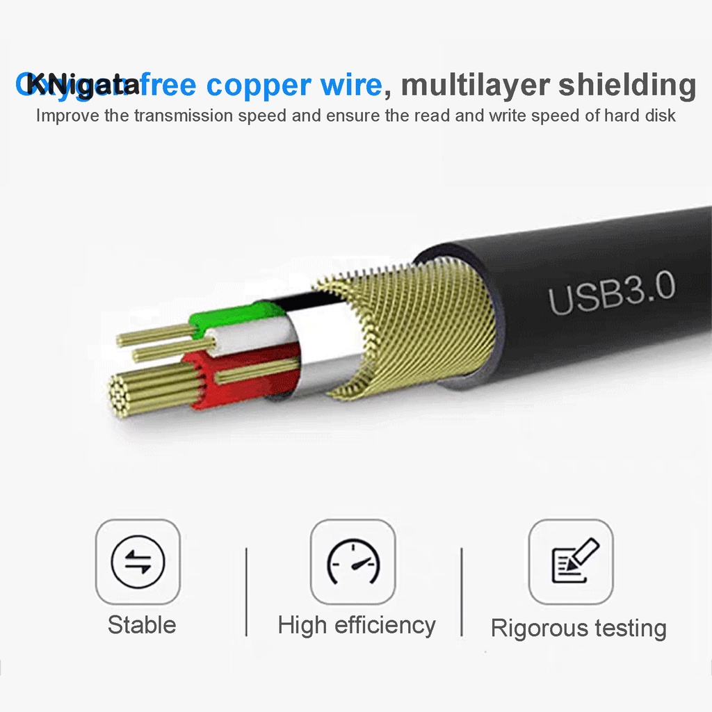 Hộp Đựng Ổ Cứng Ssd 2.5-inch 5gbps Usb 3.0 Sata Hdd Cho Windows Mac Os | BigBuy360 - bigbuy360.vn