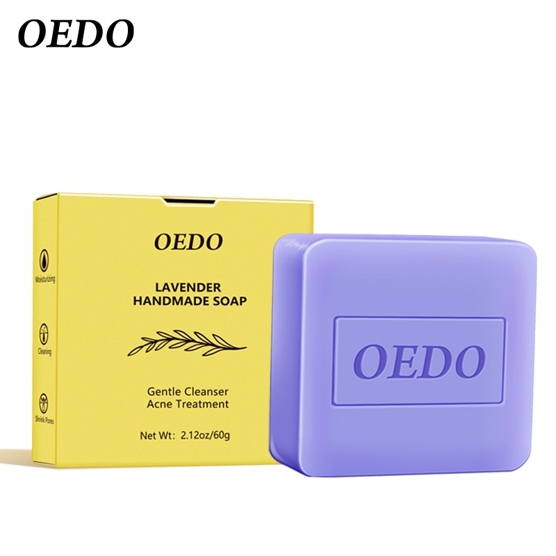 Xà phòng hoa oải hương OEDO Diệt Khuẩn Giữ bàn tay sạch sẽ 60g