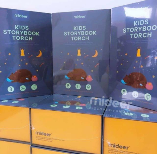 [ HÀNG CHÍNH HÃNG] ĐÈN PIN KỂ CHUYỆN MIDEER - KIDS STORYBOOK TORCH