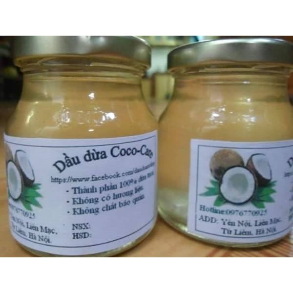 DẦU DỪA HANDMADE
