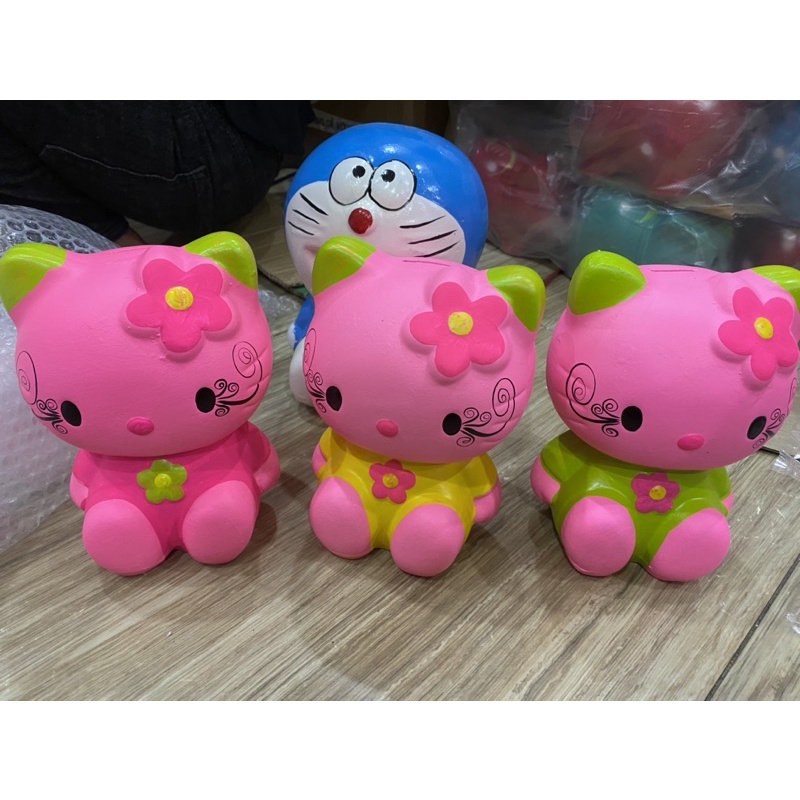 Lợn đất - Heo đất tiêt kiệm tiền Kitty đáng yêu 22cm