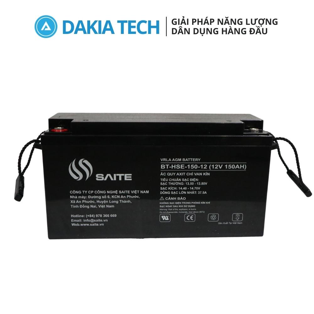 Ắc quy Saite 12V 150Ah Model BT-HSE-150-12