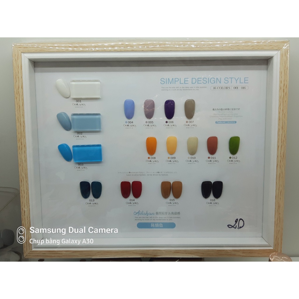 Set gel X&amp;D số 20 (NA6386)