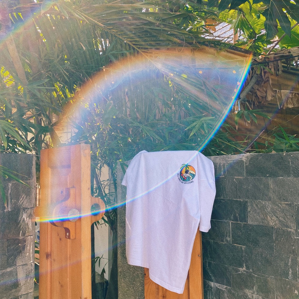 Áo Thun Local brand Astro Ocean - Trắng/Đen