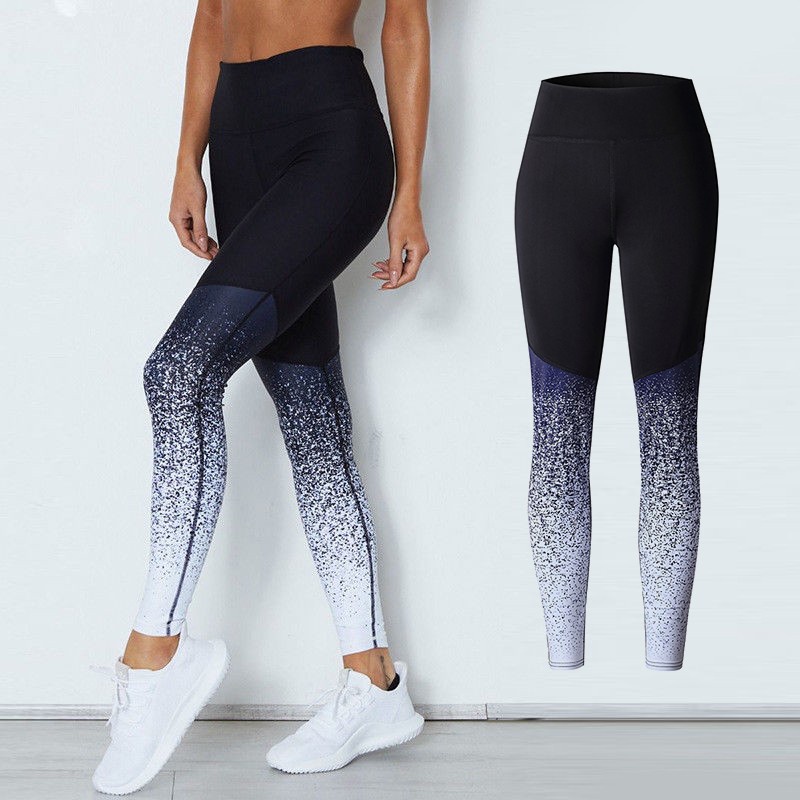 Thời Trang Quần Legging Thể Thao Lưng Cao Cho Nữ