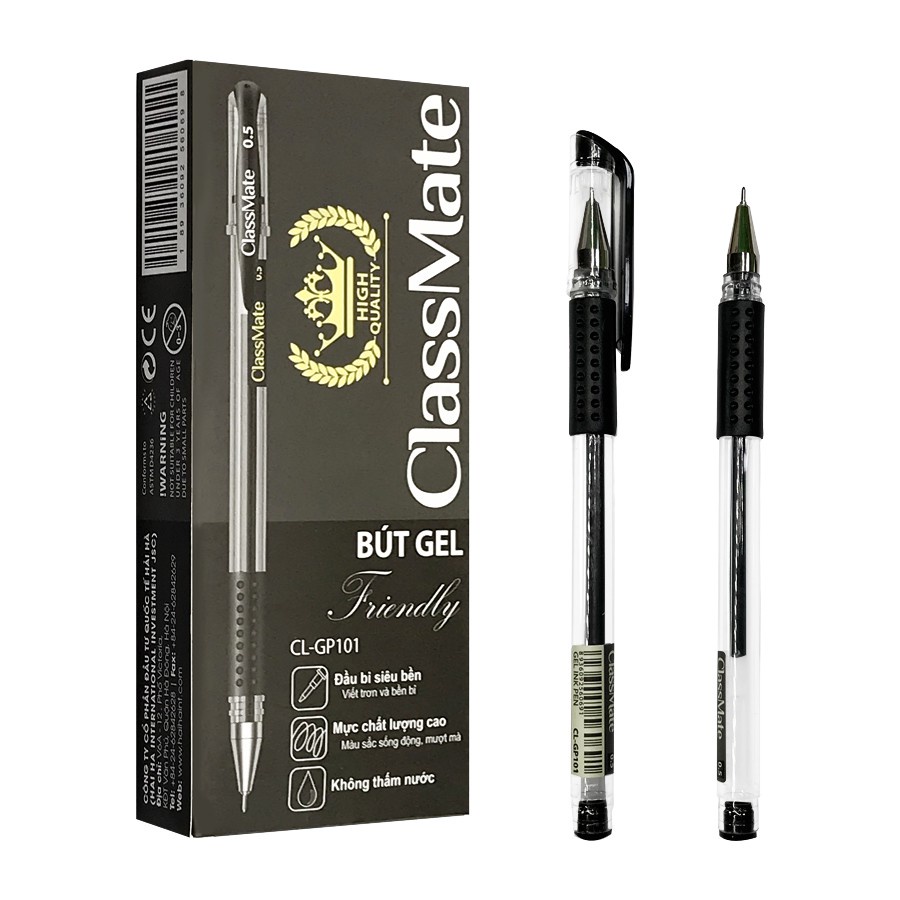 Bút GEL ClassMate CL-GP101 mực đen