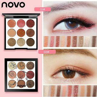 KIT PHẤN MẮT NOVO 9 Ô (NỘI ĐỊA)