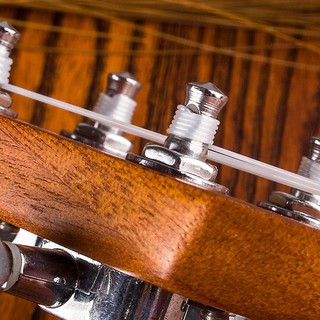 Bộ 4 dây nylon trắng phụ kiện thay thế cho đàn 21/23/26in Ukulele Guitar