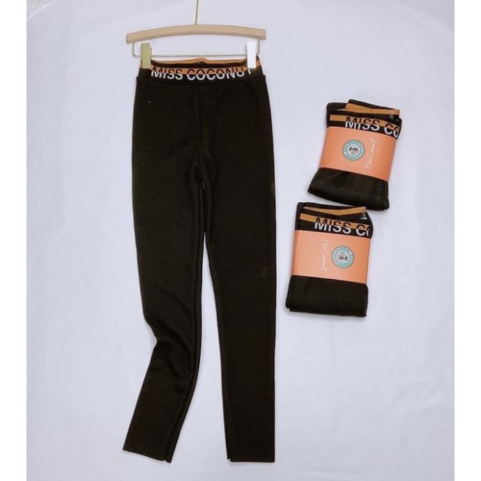 Quần legging lót lông Hàng Cao Cấp cạp chữ nâng mông