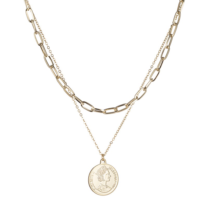 vòng cổ Hai Đầu Thiết Kế Đơn Giản Xinh Xắn Cho Nữ