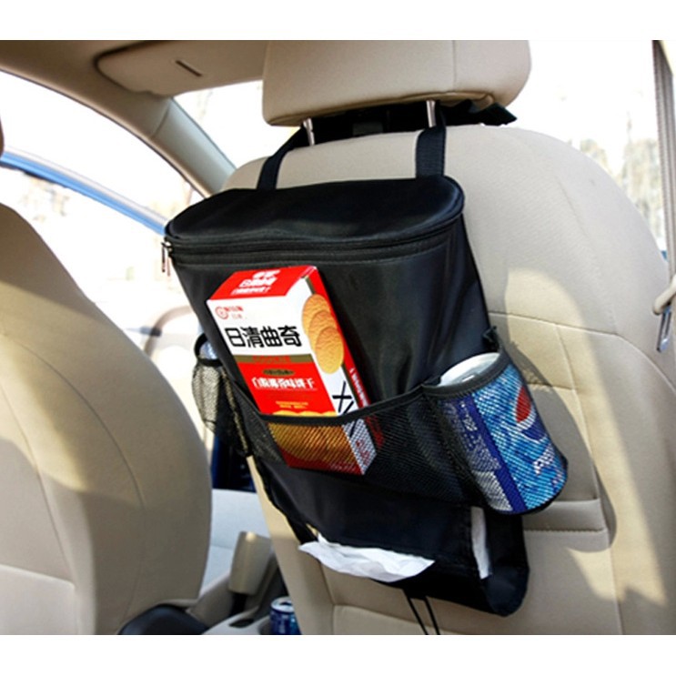 Túi vải oxford đựng đồ gắn sau ghế ngồi ô tô đa năng cao cấp