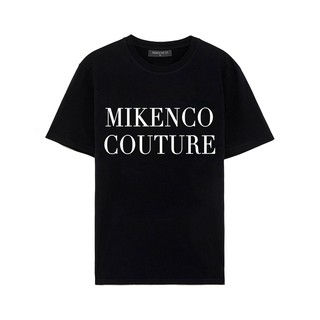 Áo phông ngắn tay unisex MIKENCO Couture Black