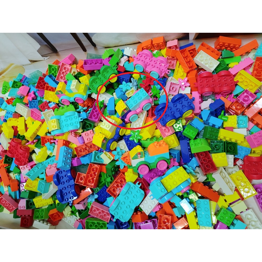 Đồ chơi xếp hình Bộ ghép hình cân cho bé sản xuất từ nhựa nguyên sinh ABS loại 1 - Trong lượng 1Kg