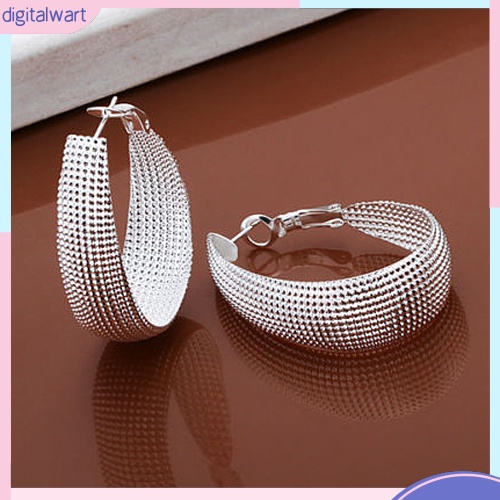 Đôi hoa tai hình tròn thời trang Hàn Quốc sành điệu cho nữ