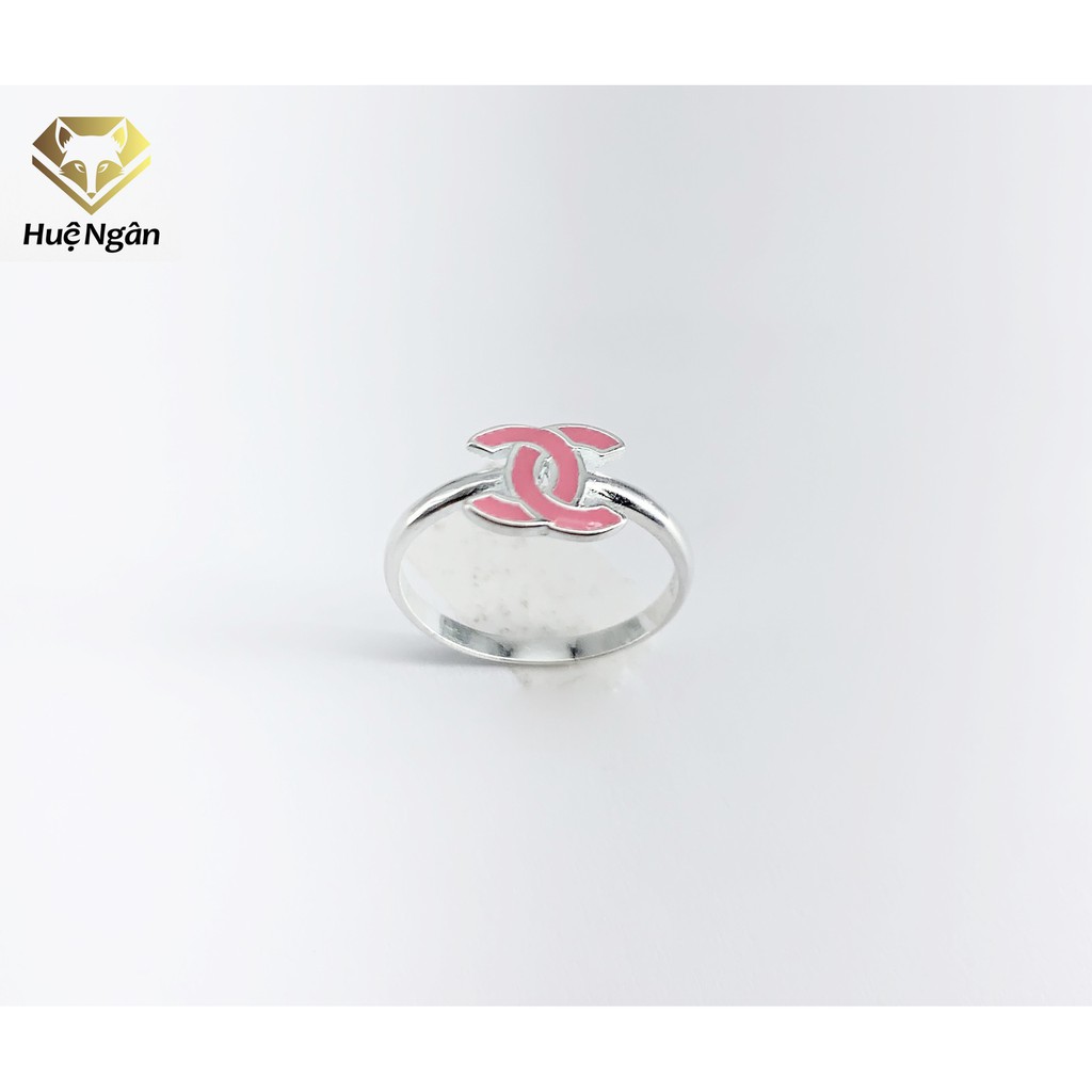 Nhẫn bạc Ý 925 Huệ Ngân -Chenel TJ039