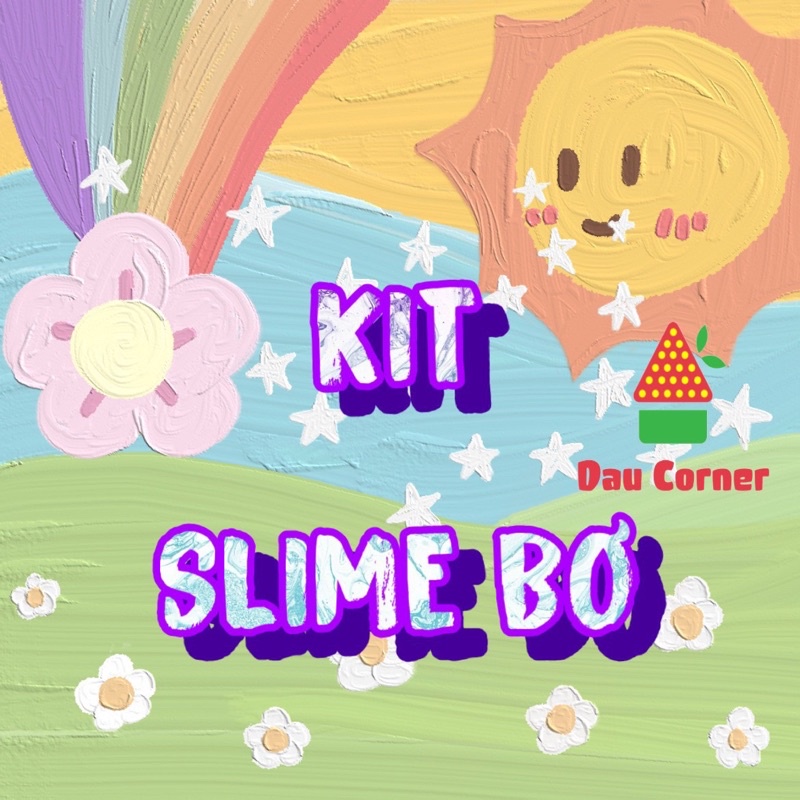 Bộ Kit Slime Bơ  + HDSD