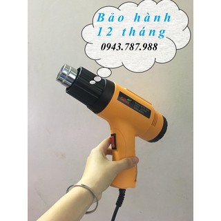[GIÁ RẺ] MÁY KHÒ NHIỆT GBOS 2000W- MÁY THỔI HƠI NÓNG- MÁY SẤY NHIỆT