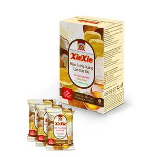 XieXie _ 80g Bánh trứng nướng CƠM DỪA sữa - Baked Egg & Coconut Cookies