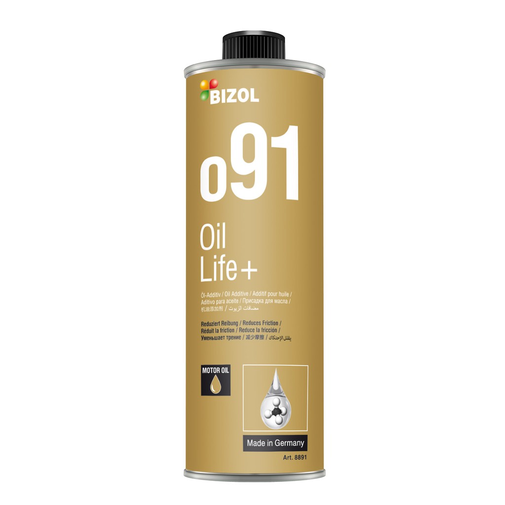 Phụ gia ổn định độ nhớt dầu động cơ Bizol o91 250ml