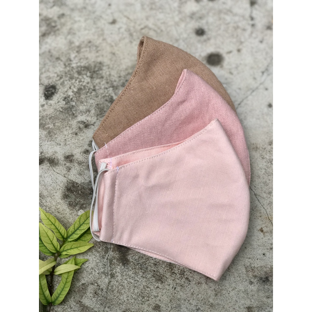 Khẩu trang linen - Mé Hè