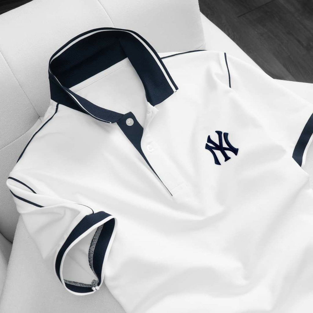 ÁO POLO NAM TRẮNG CHẤT COTTON 4 CHIỀU