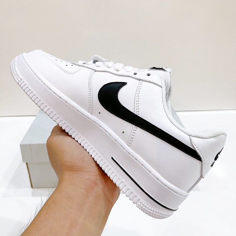 Giày Air Force 1 Black White ( Af1 Trắng Đen ) - Bản đẹp fullbox