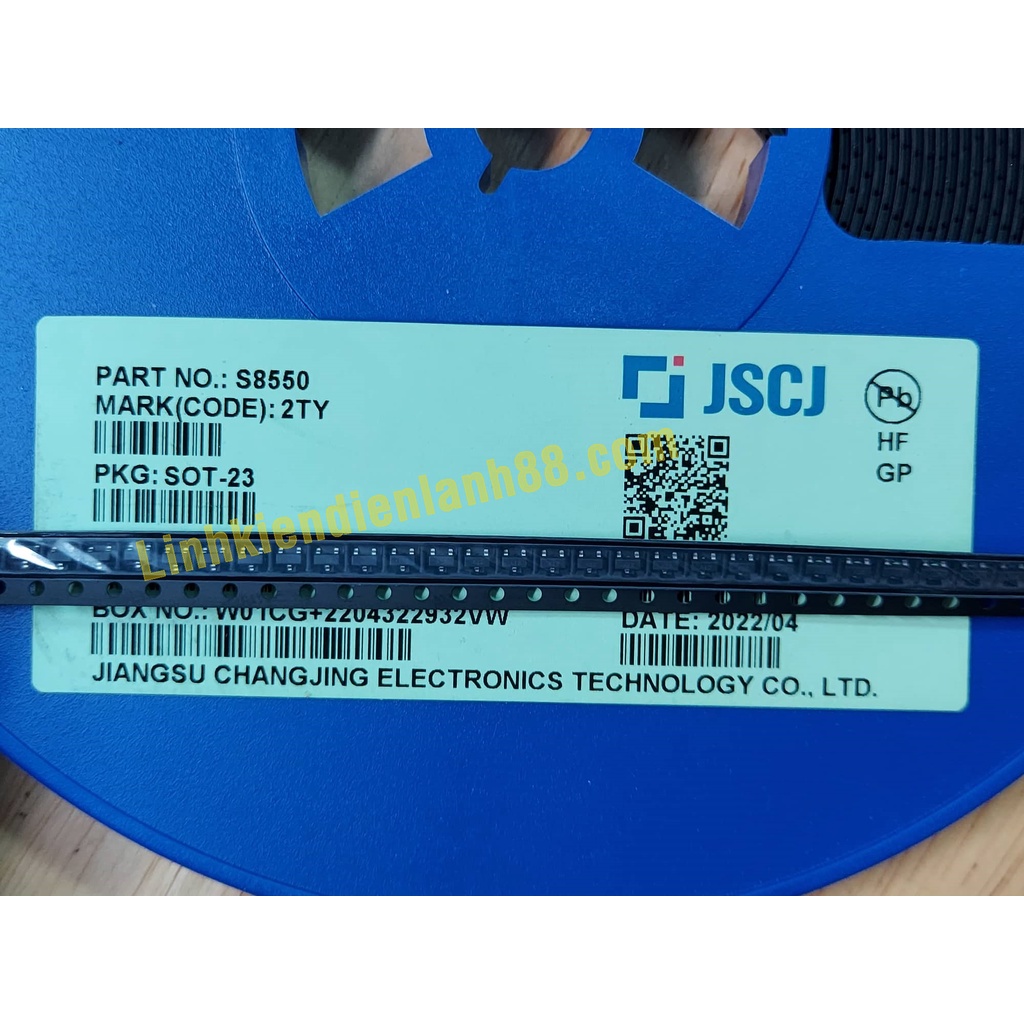(50c) Transistor dán 8550 8050 SOT-23 mới chính Hãng 100%