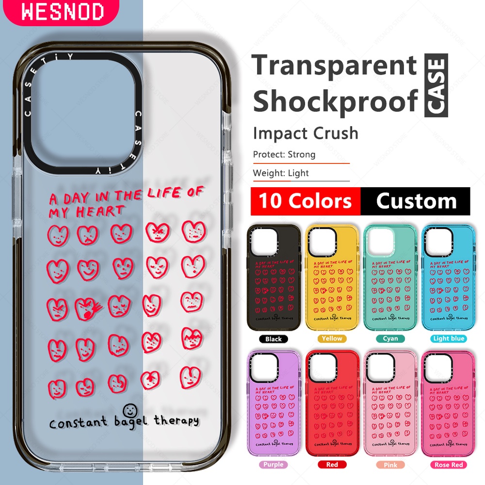 chống sốc suốt Thời Trang đẹp Ốp Điện Thoại in Chữ Cá Tính Cho IPhone 12 Pro Max 15 14 13 11 Xs X Xr 7 8 Plus gấu dẻo Mềm Silicon chống va Siêu Mỏng thương hiệu điện thoại ốp chống bẩn trong nắp