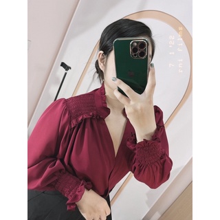 [MÚP BIGSIZE 60-100KG] Áo cổ V habutai