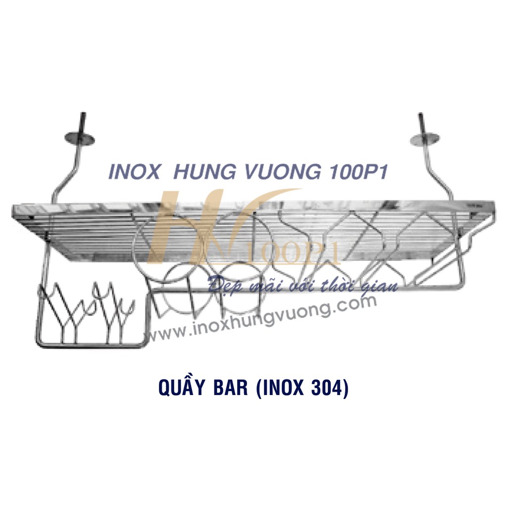 Giá Treo Ly Rượu Quầy Bar Inox 304 Cao Cấp | BigBuy360 - bigbuy360.vn