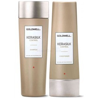 DẦU GỘI XẢ SUÔN MƯỢT GOLDWELL KERASILK CONTROL 250ML
