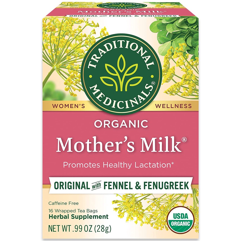 Trà lợi sữa Organic Mother’s Milk 28 gram - Trà lợi sữa số 1 tại Mỹ