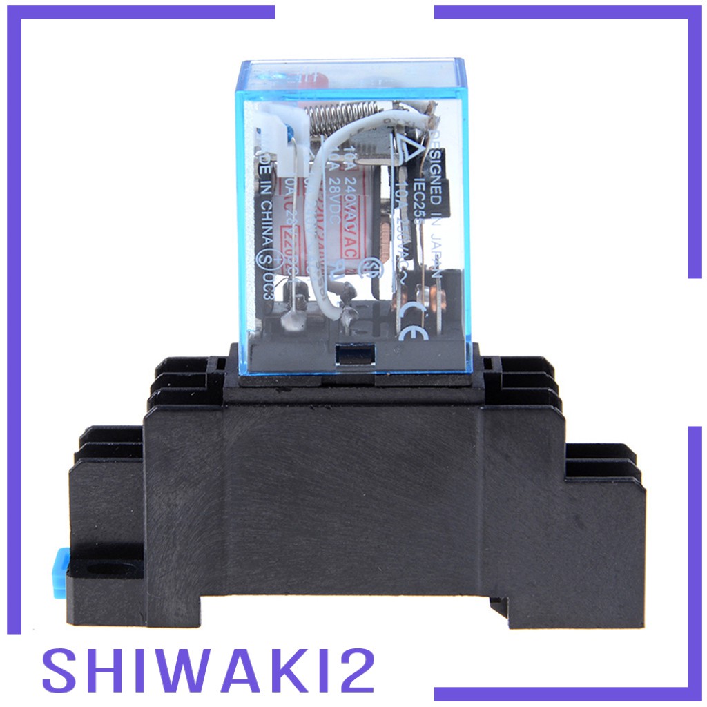 [SHIWAKI2] 5Pieces Mini Power Relays 8Pins Coil Power Relay