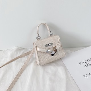[NEW] Túi da nữ đeo chéo mini vân cá sấu - A238