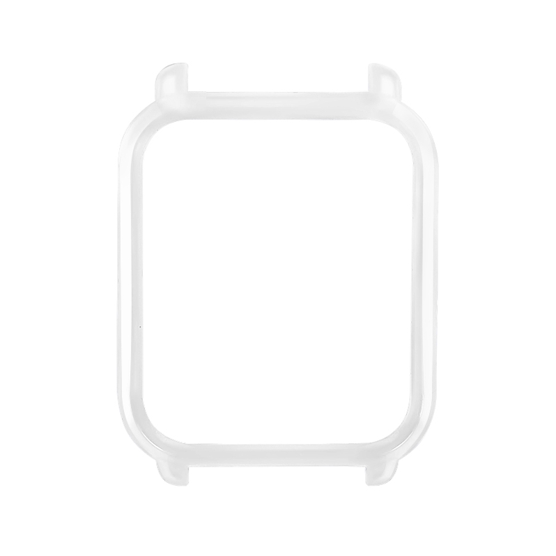 Khung bảo vệ PC trong suốt có màu cho đồng hồ thông minh Huami Amazfit Bip Lite