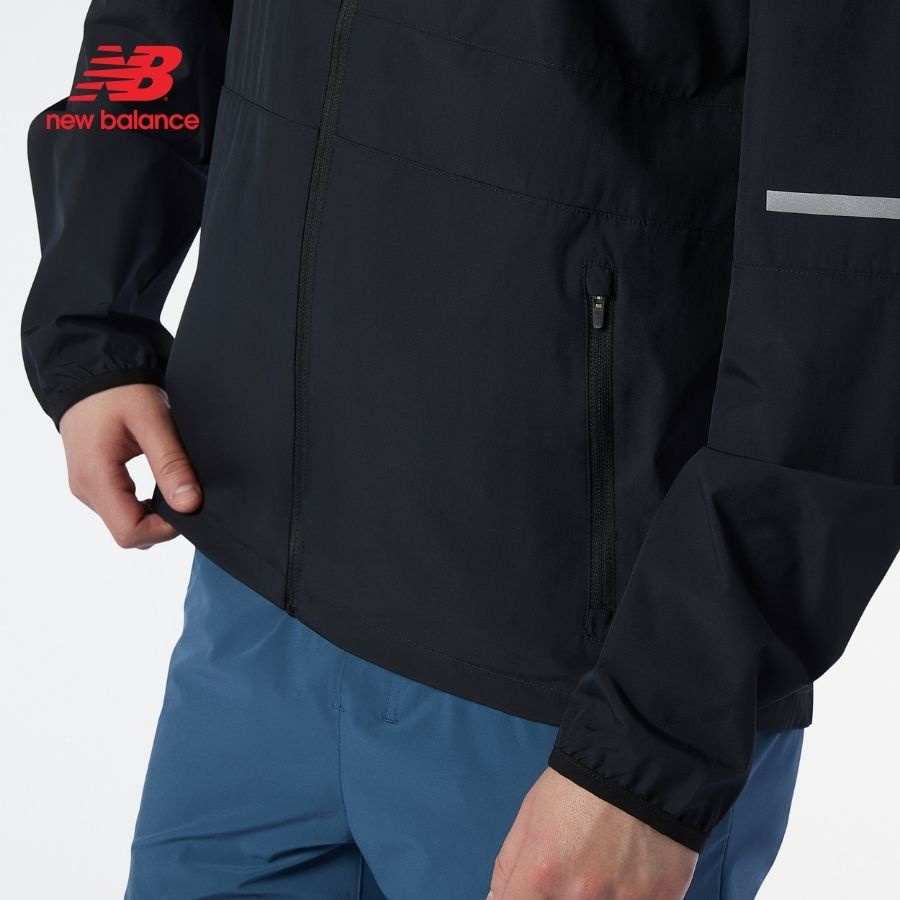 Áo khoác không nón nam New Balance Accelerate - MJ03217BK (form quốc tế)