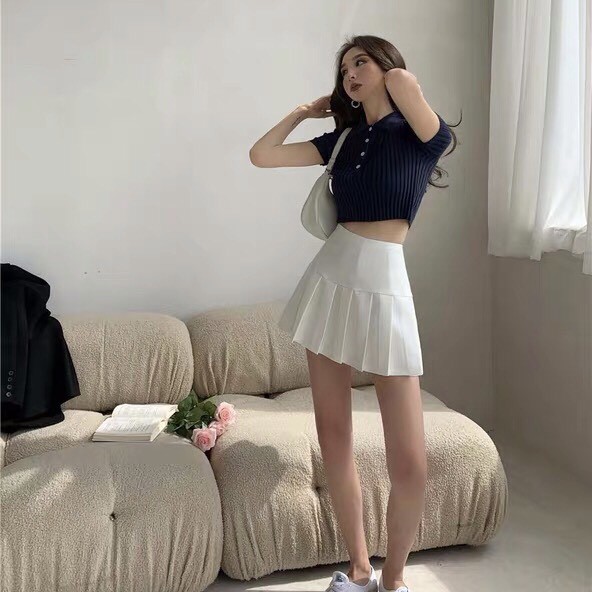 Chân váy xếp ly bản eo to chất đẹp | BigBuy360 - bigbuy360.vn