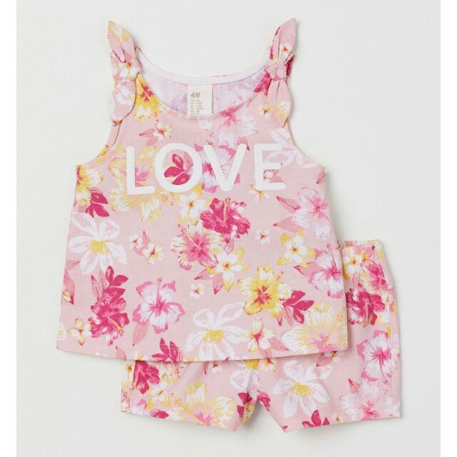 Size 12-18m set cộc bé gái săn sale H.M CN auth