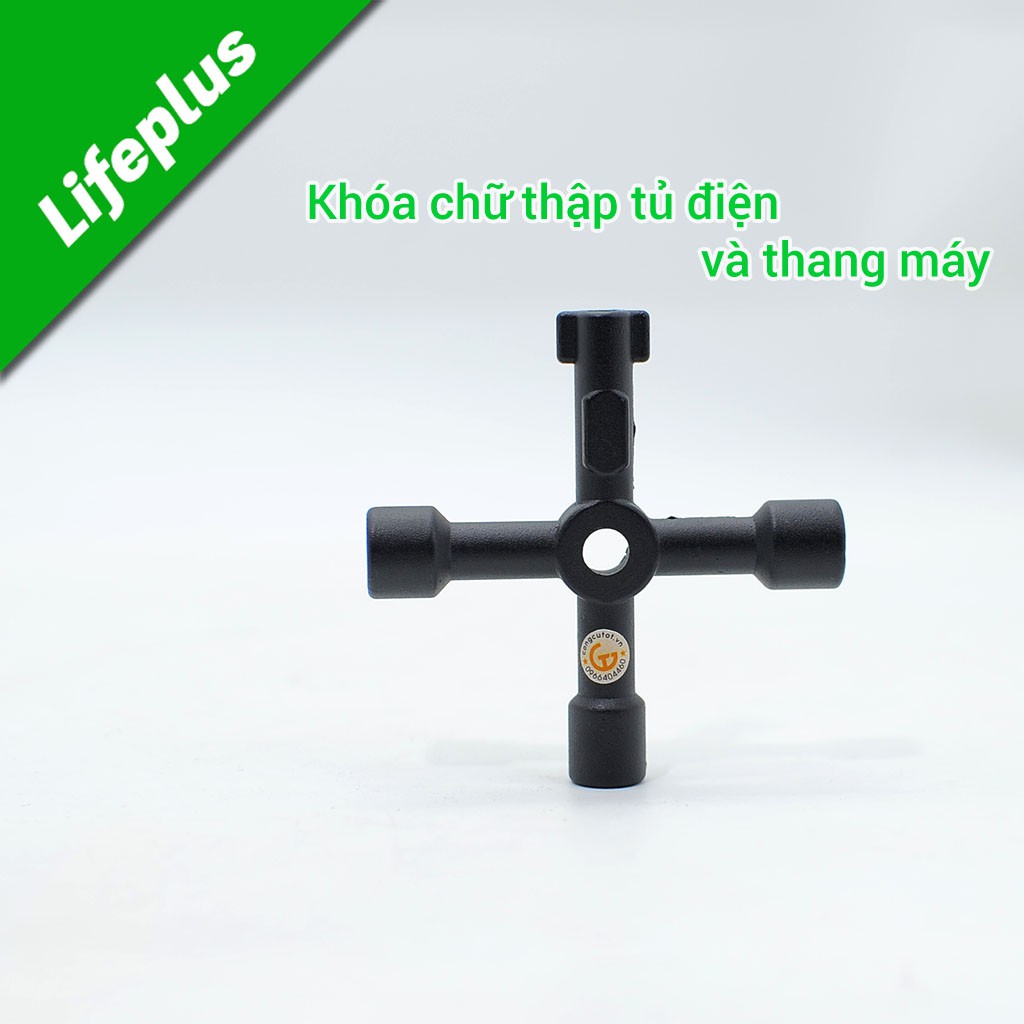 Khóa chữ thập tủ điện và thang máy