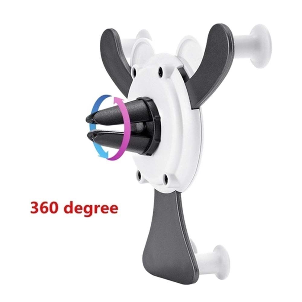 Giá đỡ điện thoại gắn lỗ thông gió xe hơi hình gấu trúc dễ thương VANES1