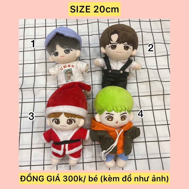 | DOLL 20cm| Nhượng Đồng giá 280k, 300k