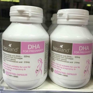 DHA bầu Bio Island 60 viên